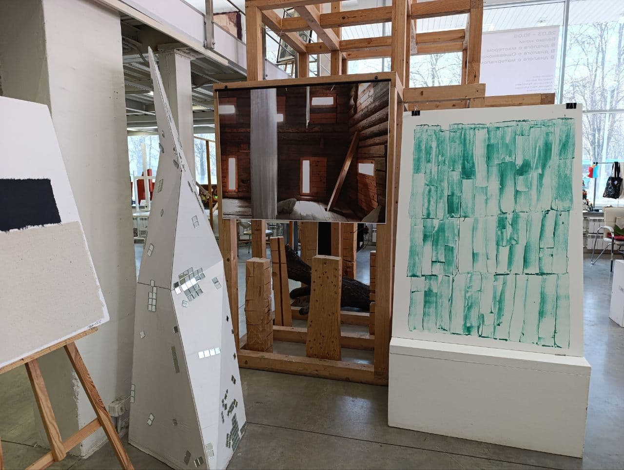 Выставка «белые ночи. в диалоге с мастером»