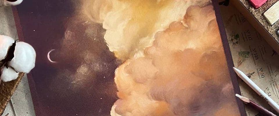 Мастер-класс по живописи пастелью «бархат ночи»