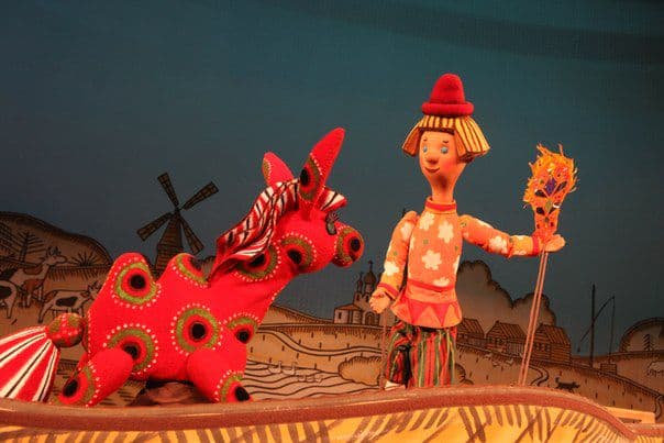 Спектакль «конёк-горбунок» в театре кукол им. с. в. образцова