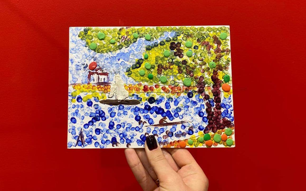 Детская творческая программа «пуантилизм + жорж сёра»