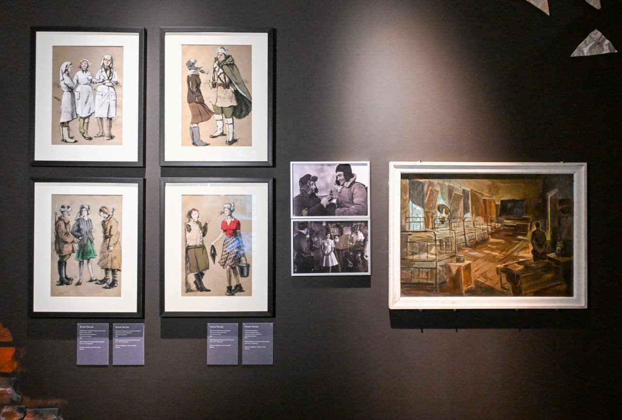 Выставка «под покровом любви»