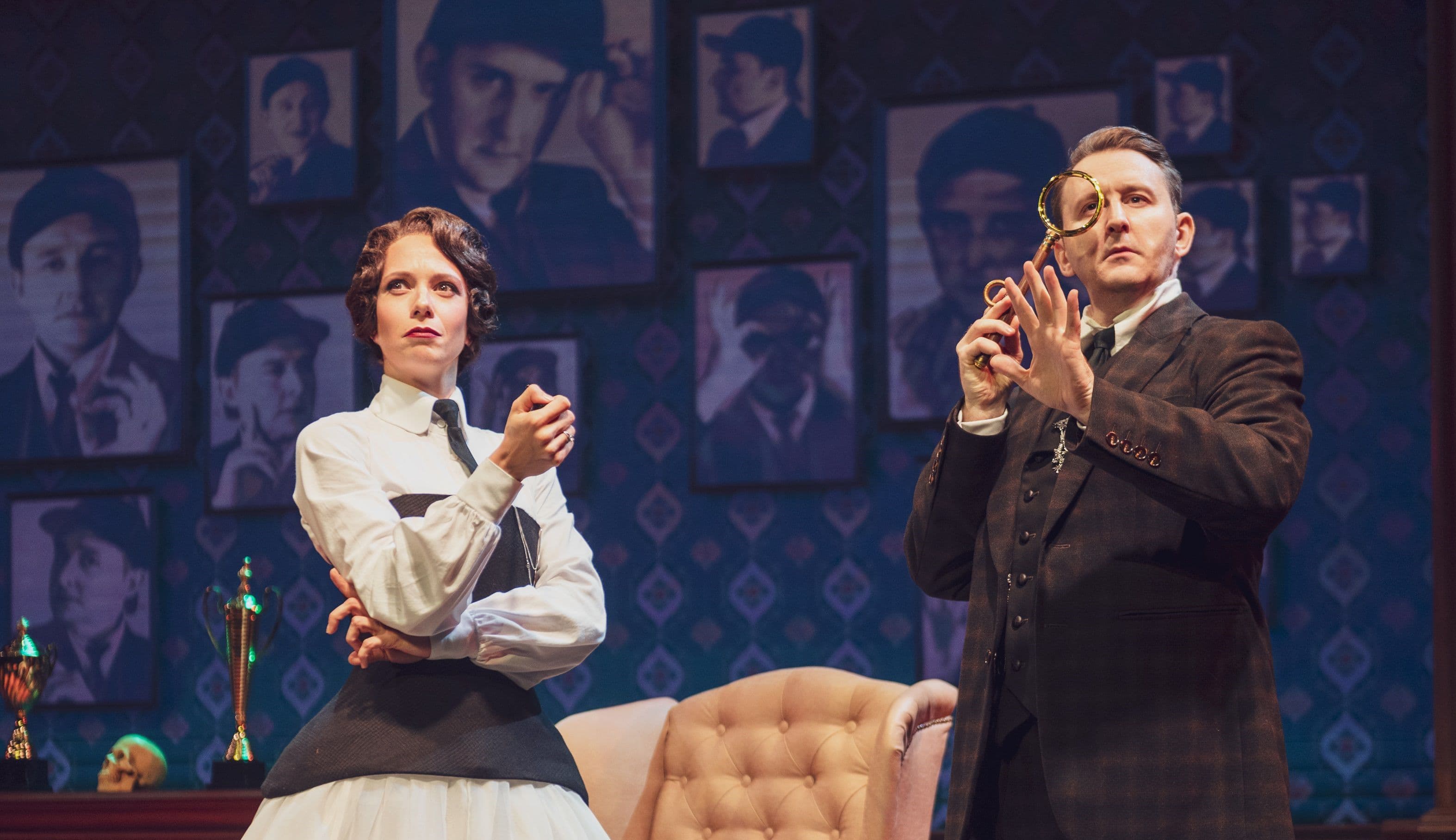 Спектакль «элементарно, хадсон! дело о собаке б.» в театре «маска»