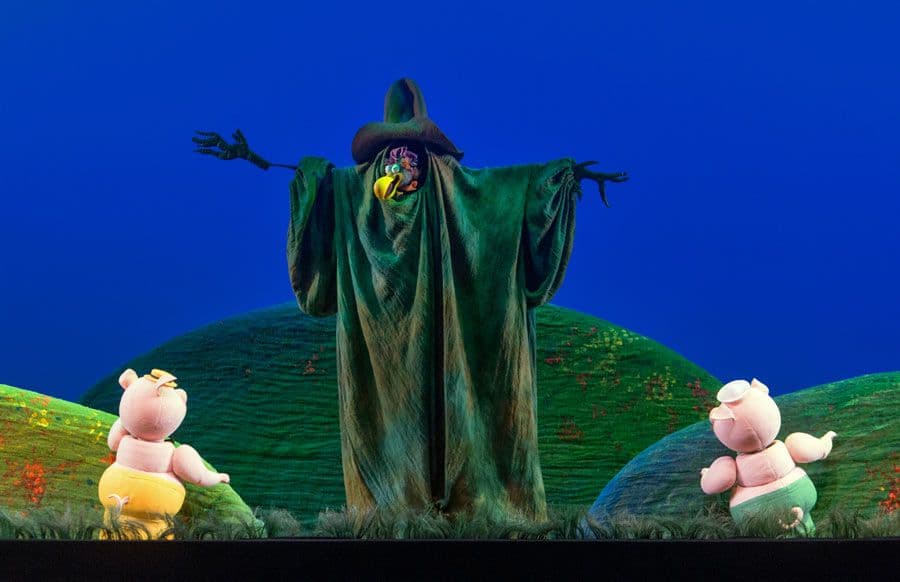 Спектакль «три поросёнка» в театре кукол им. с. в. образцова