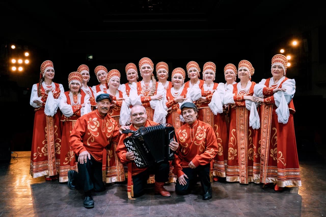 Концерт хора русской песни "просторы московии" - "в песнях моя россия"