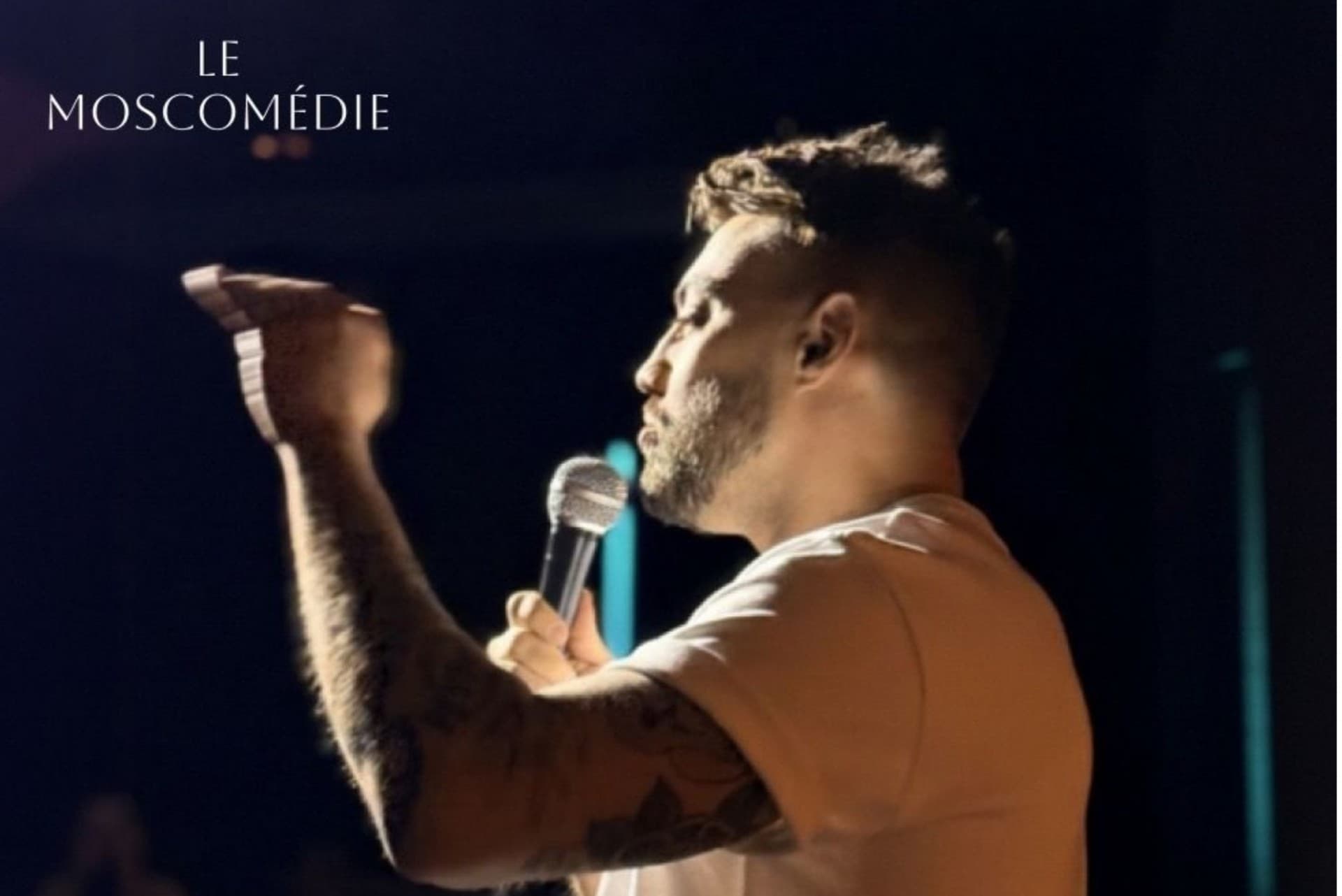 Французский stand up концерт.