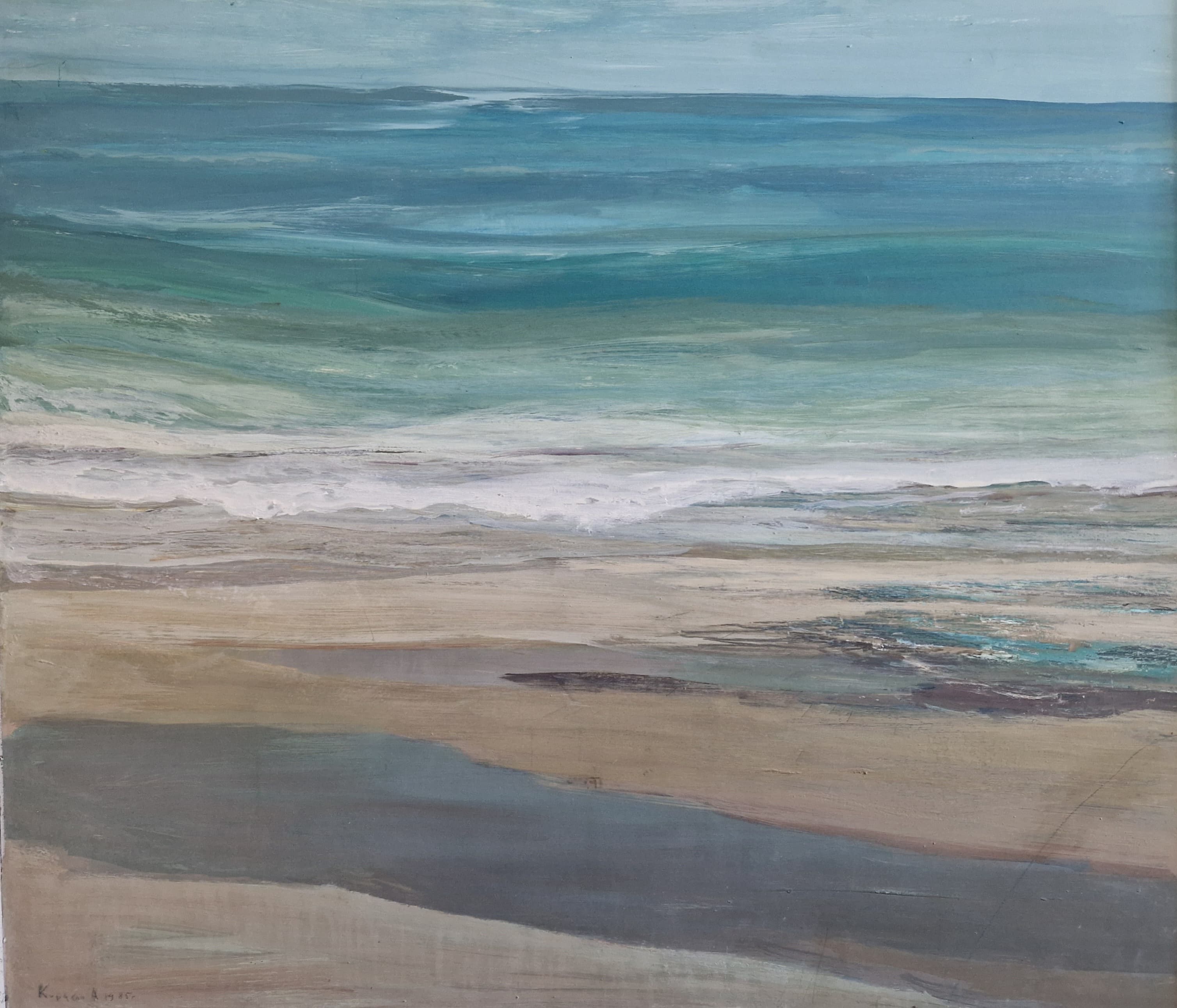 Персональная выставка «через время, через расстояния» к 95-летию художника кирилло а.а.