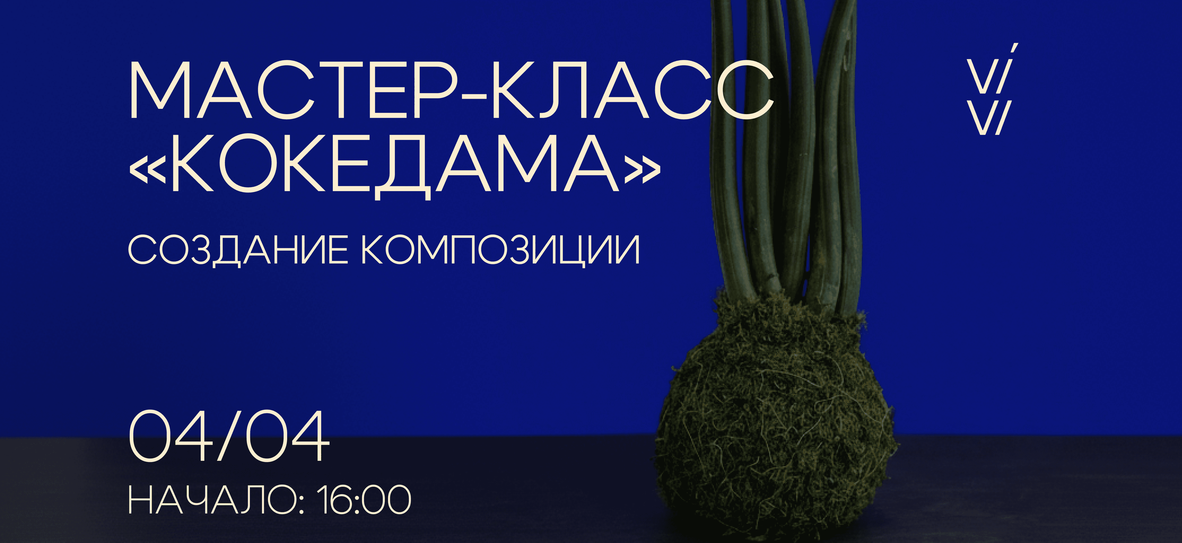 Мастер-класс «кокедама»