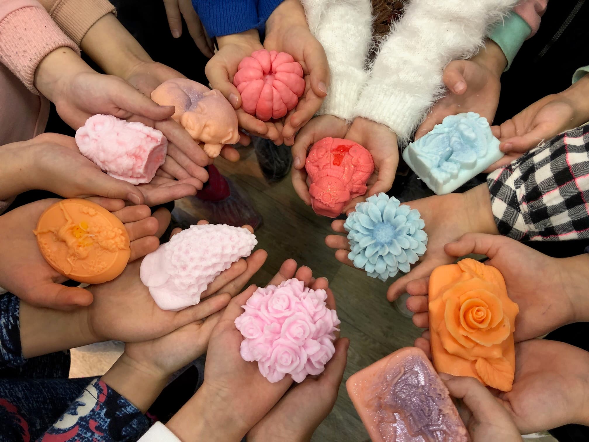 Семейный воркшоп по изготовлению мыла