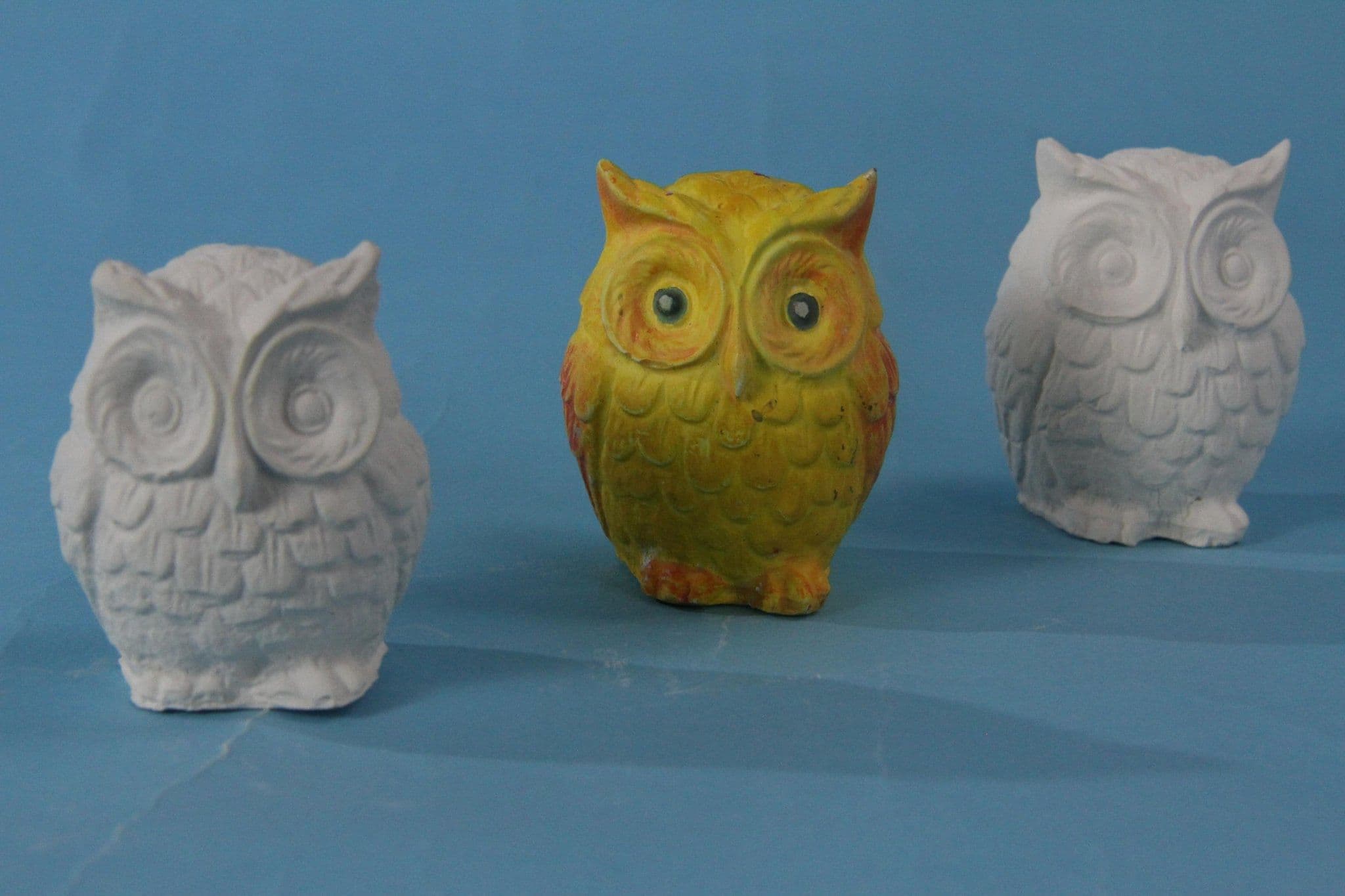 Роспись гипсовых фигурок