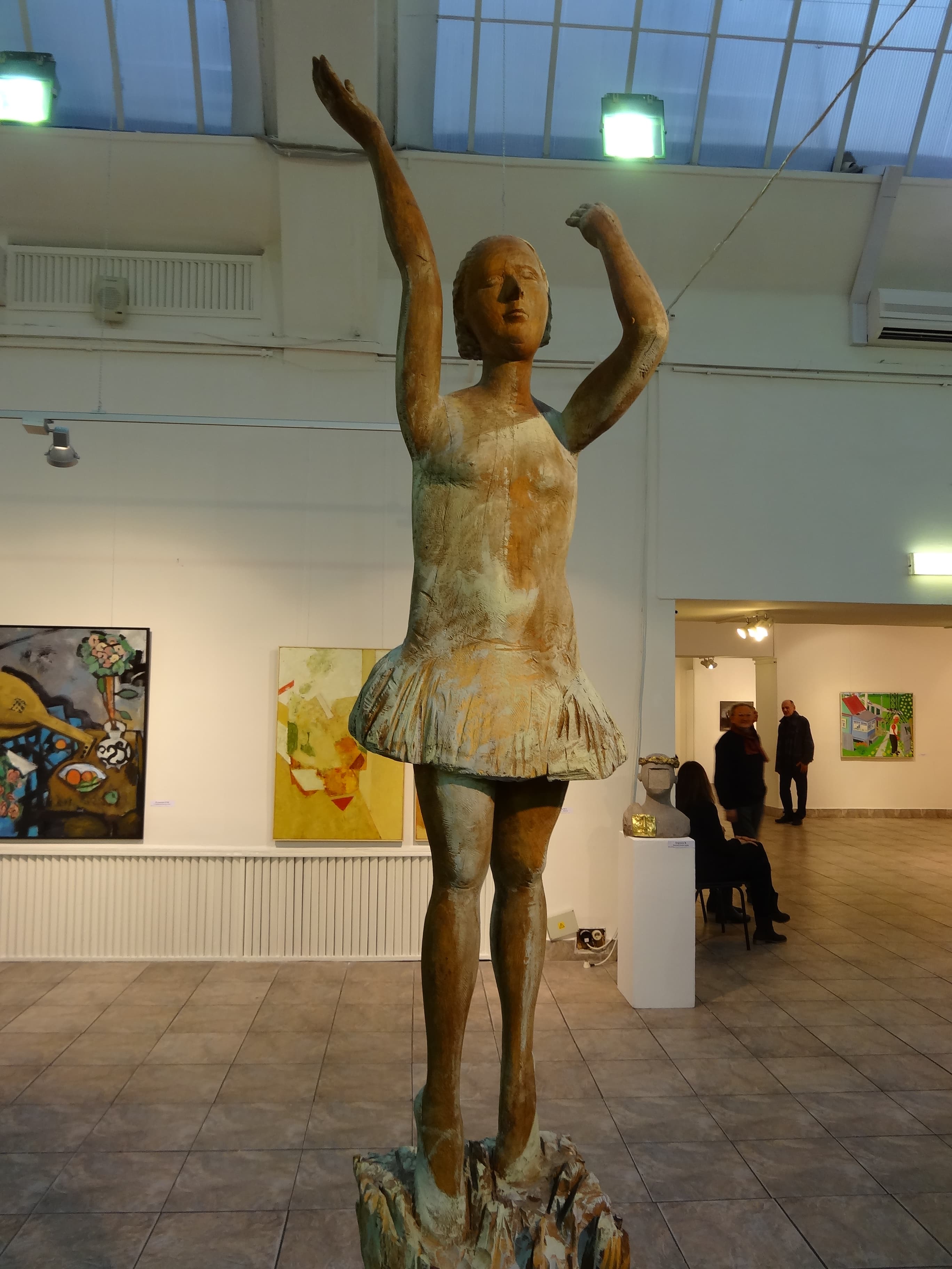 Выставочный проект «азбука скульптуры»