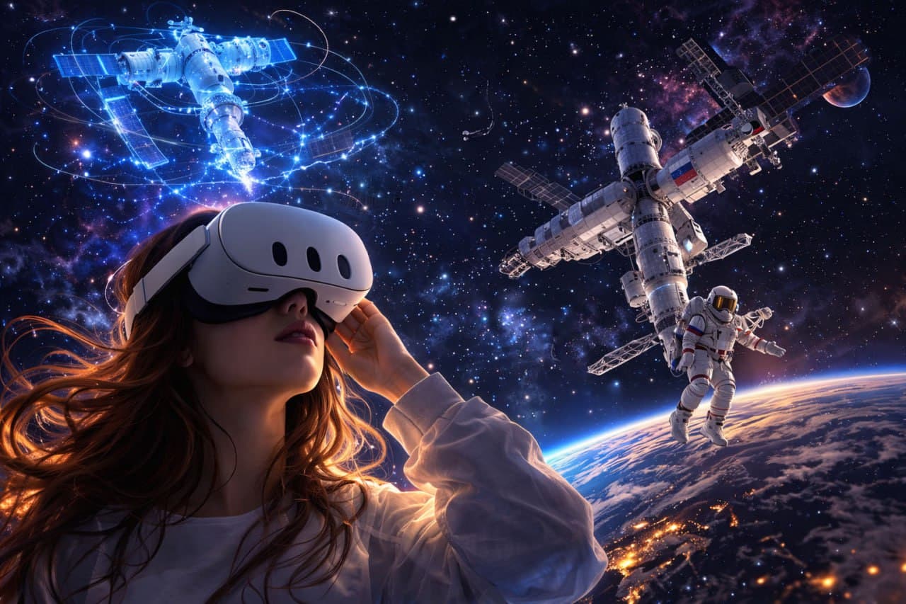 Прикоснуться к космосу: vr, технологии и путешествие по вселенной
