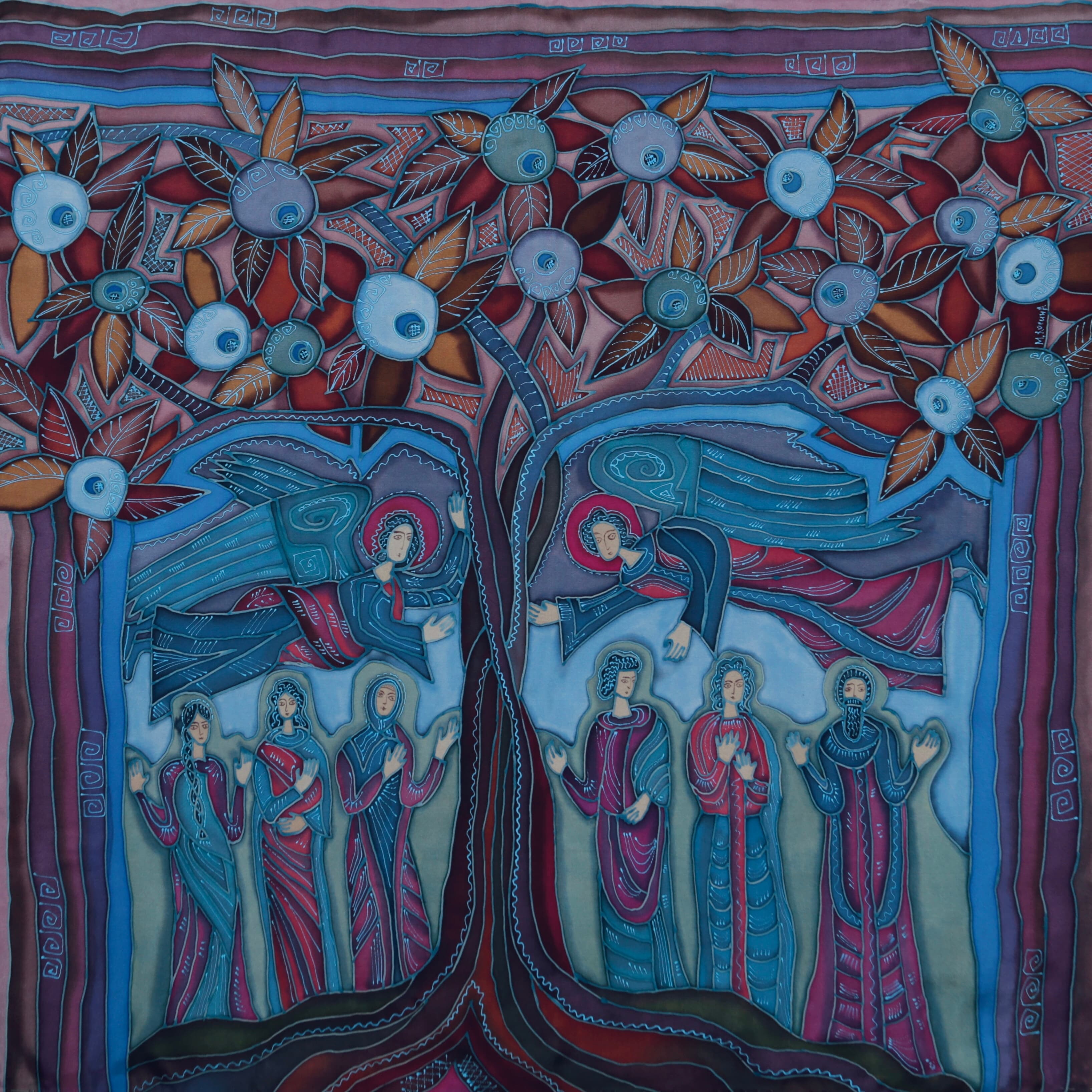 "всякое дыхание да хвалит господа" выставка картин марии хосиной