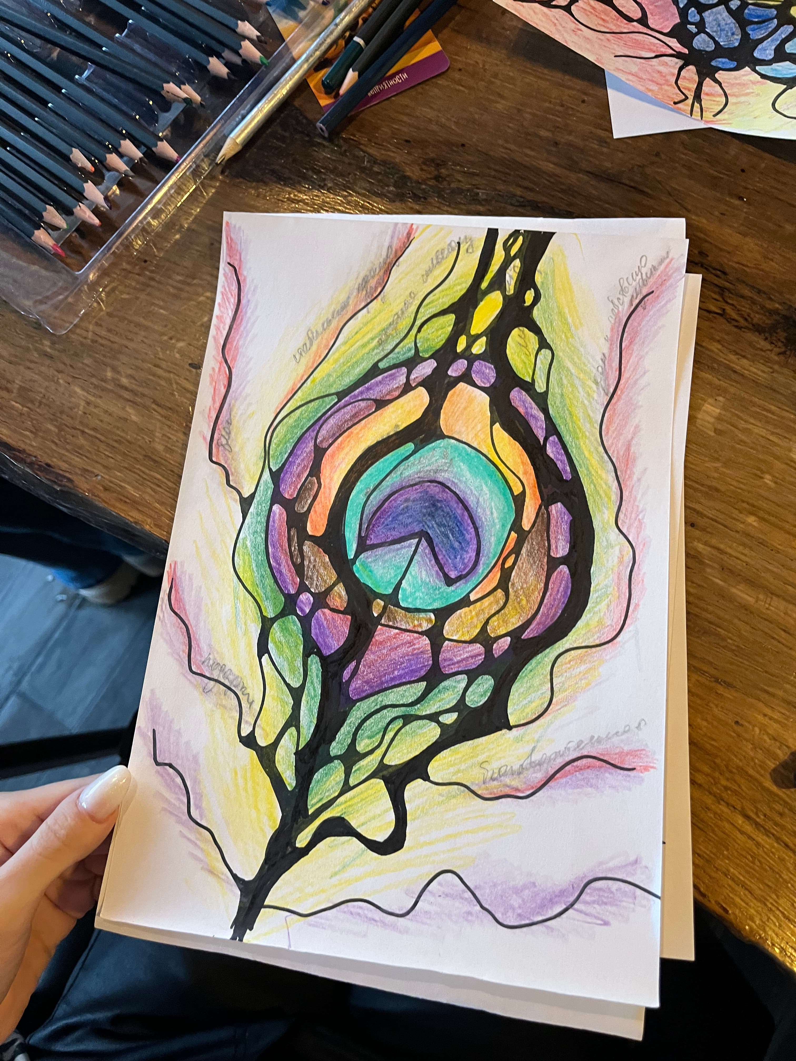 Мастер-класс по нейрографике «перо успеха» + метафорические карты (мак)