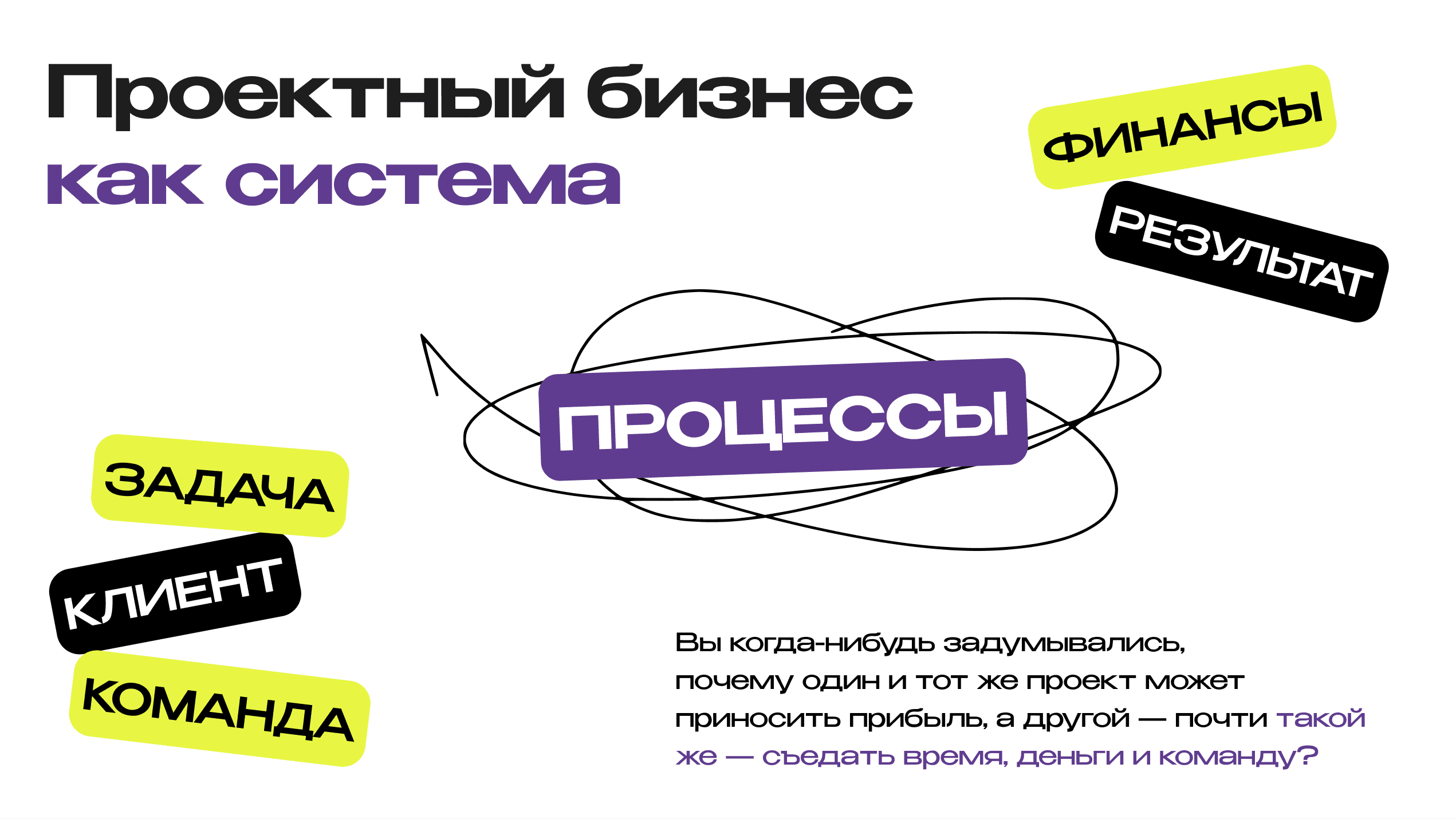 Проектный бизнес как система