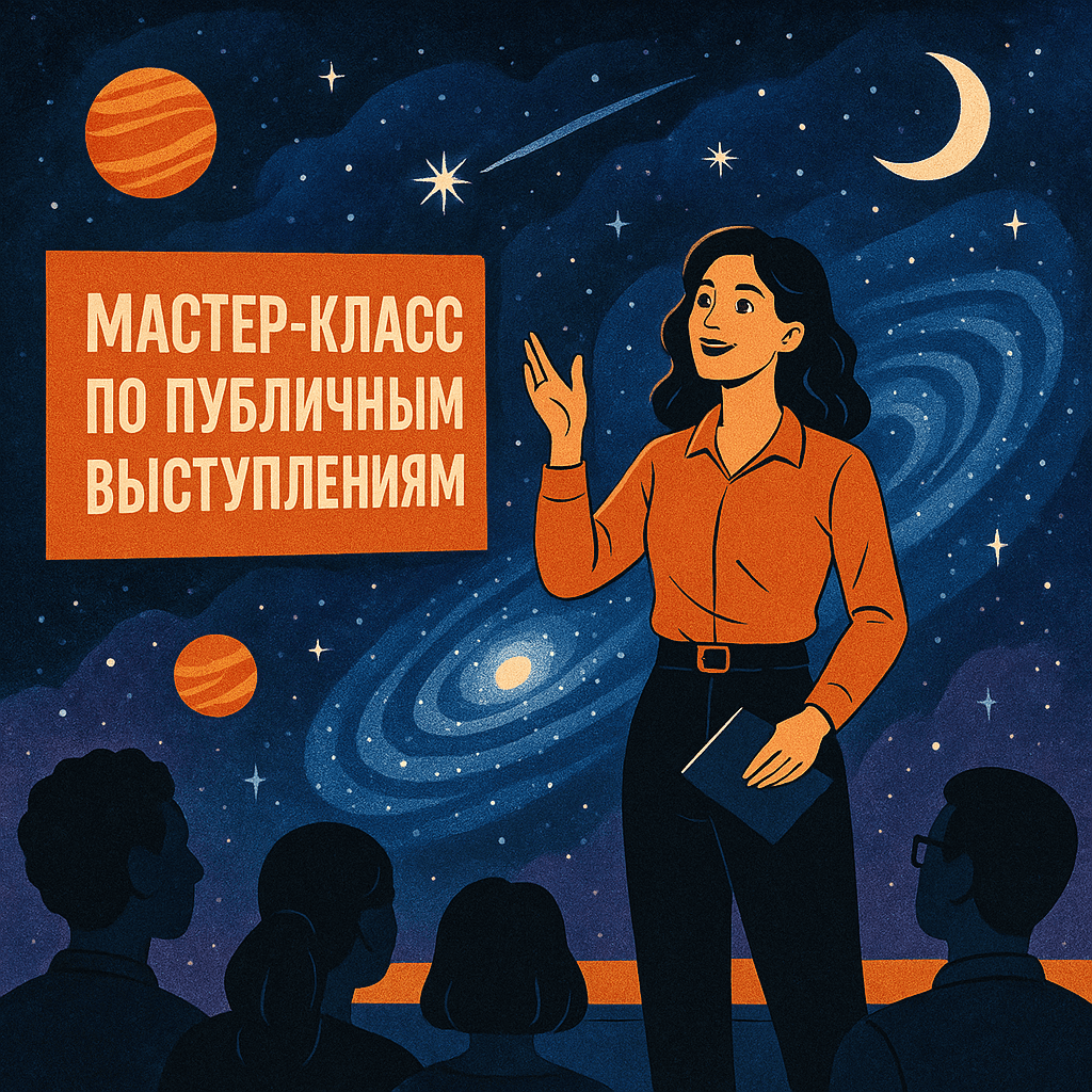 Мастер-класс по публичным выступлениям