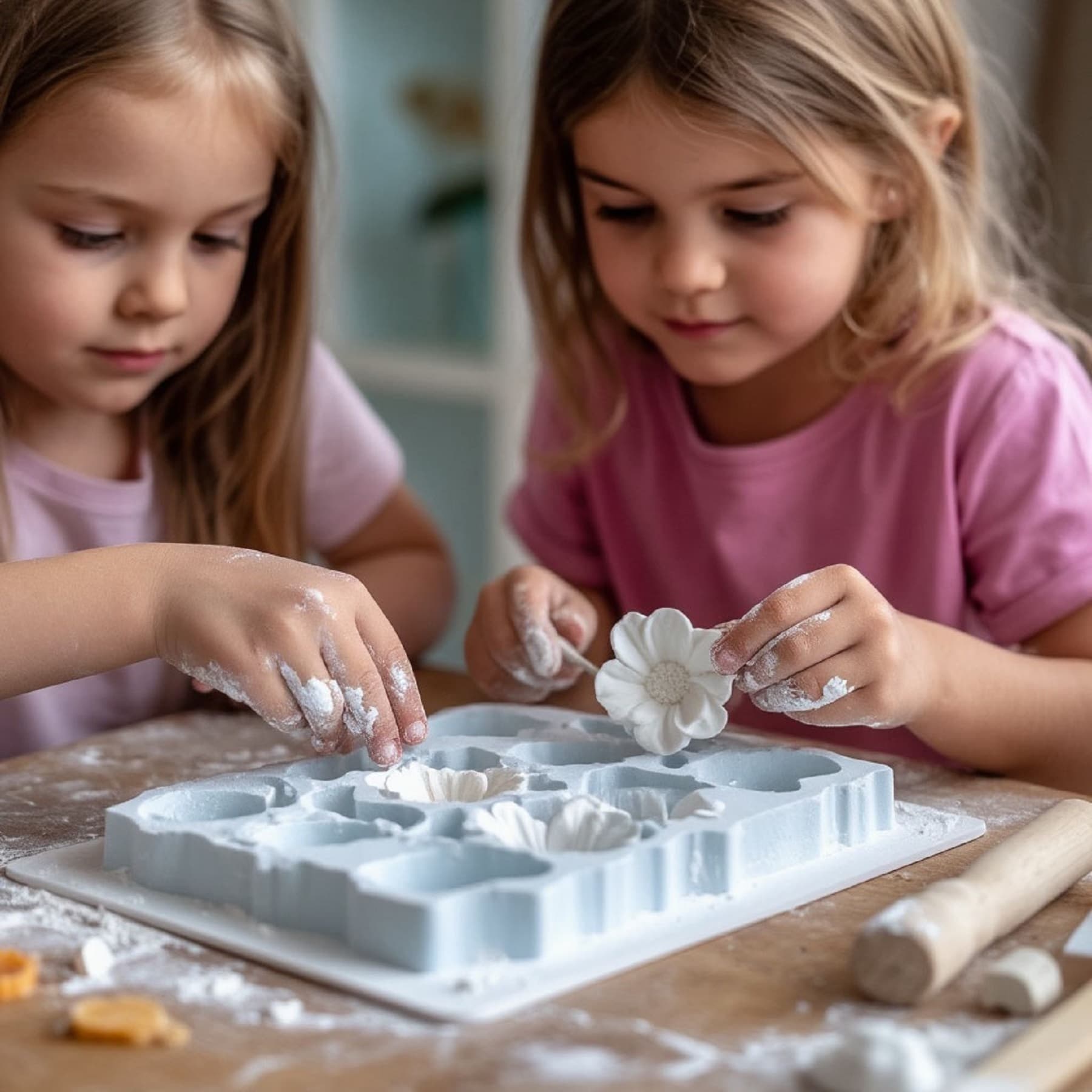 Мастер-класс "каменный цветок"