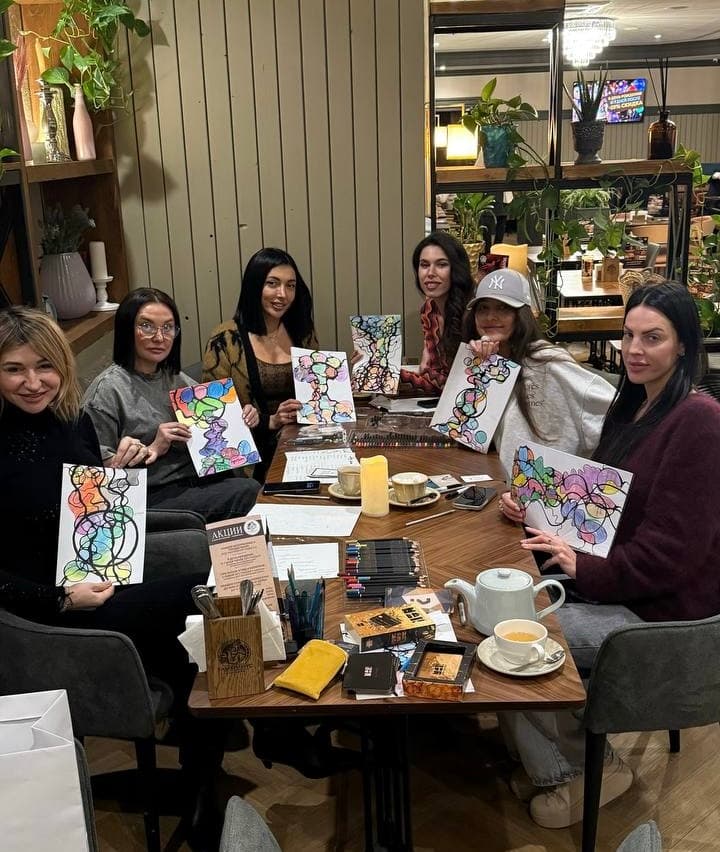 Мастер-класс по нейрографике «принятие себя. грамота самой себе» + метафорические карты (мак)