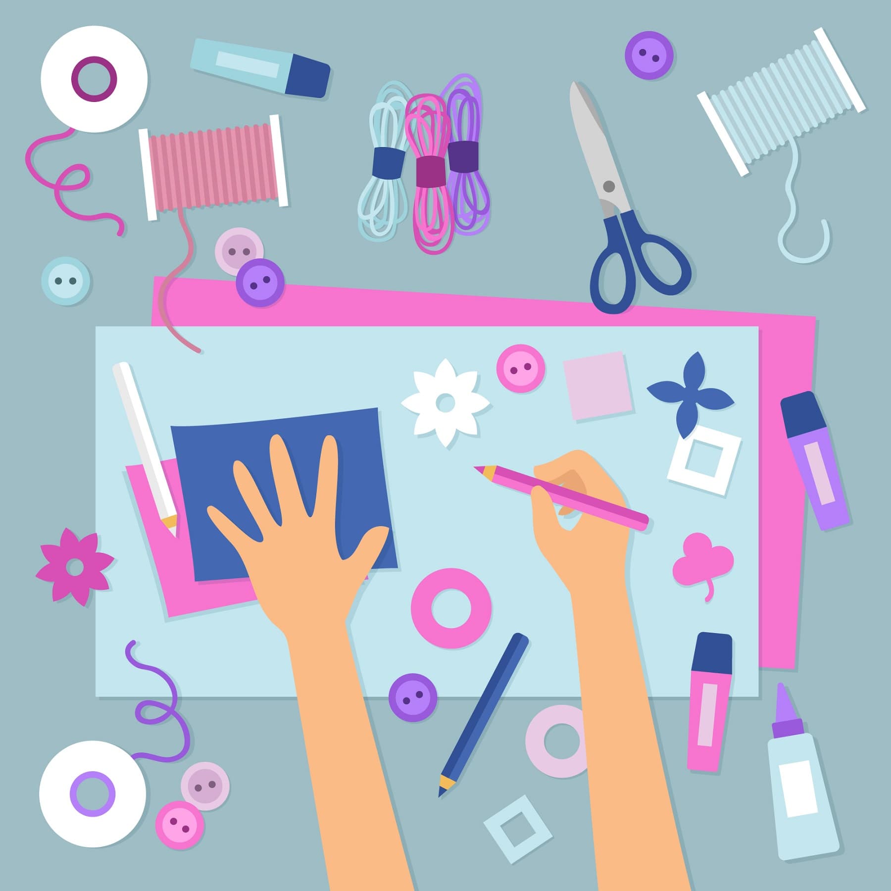 Мастер-класс "космический брелок"