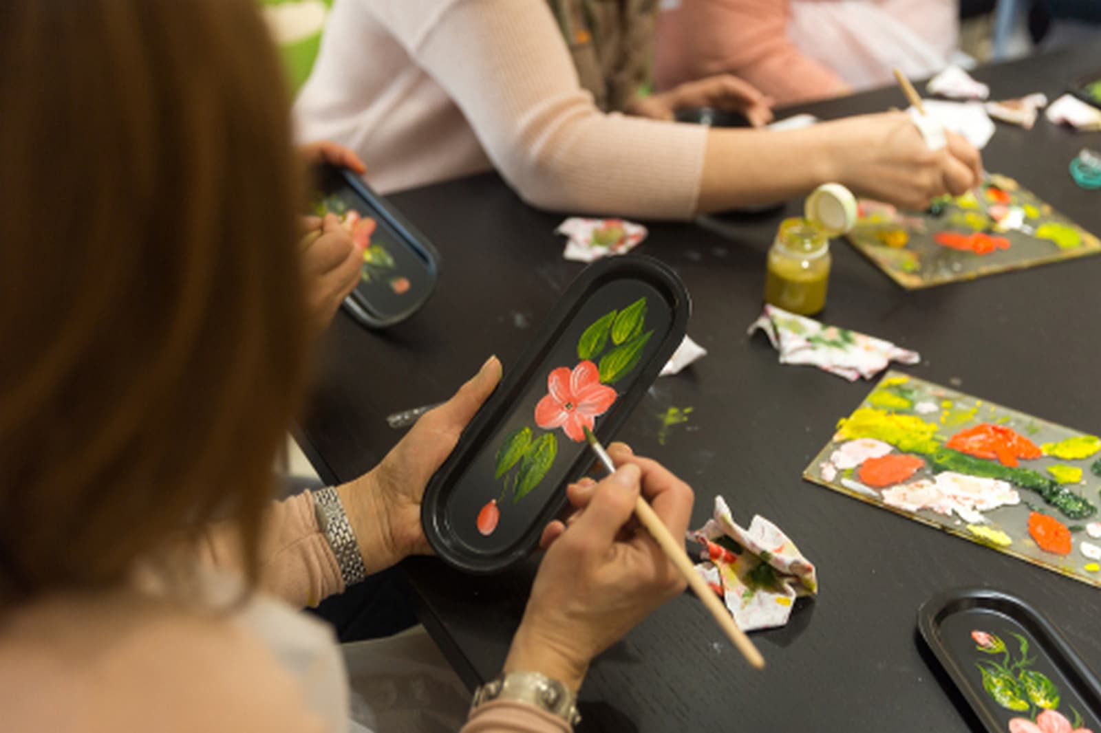 Жостовские узоры